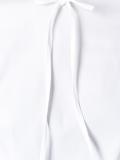 ruffled hem blouse