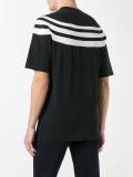 stripe panel T-shirt