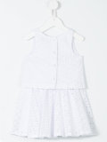 embroidered short set