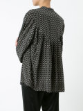 round neck loose-fit blouse