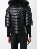 hooded puffer jacket