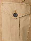 cropped front pocket trousers