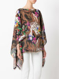 floral print blouse