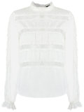 lace inserts blouse