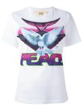 'Peace' print T-shirt