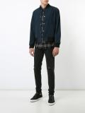 button up bomber jacket