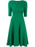 shortsleeved flared dress