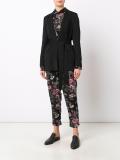 belted blazer