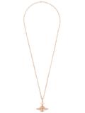 saturn pendant long necklace