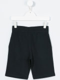 printed logo shorts