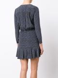 ruched mini dress