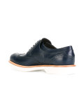 contrast sole brogues