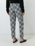 checked trousers