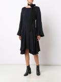 loose fit ruffled dress