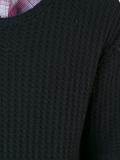 distressed knit T-shirt
