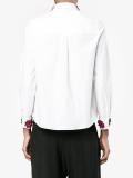 flower-embellished shane shirt