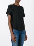 cut-off shoulders blouse