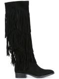 fringed boots