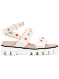 star studded strapped sandals