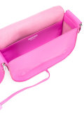 mirror embellished cross-body bag 