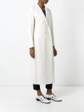 buttoned long coat