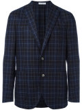 checked blazer 
