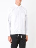 drawstring button down shirt