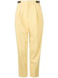 cropped tailored trousers
