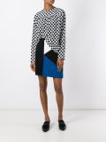 polka dot blouse