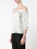 off-the-shoulder blouse 