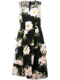 floral embroidered dress