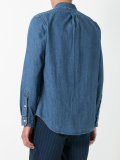 button-down denim shirt