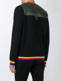 striped detailing pullover
