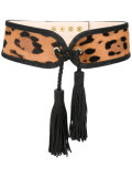tasselled waist belt