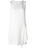 ruffled detail dress