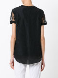 lace details T-shirt 