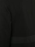 single button stripe blazer