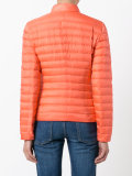 zipped padded jacket