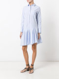 pleated shirt dress