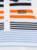 striped polo shirt