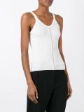 pierced tank top