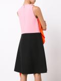 ruffle detail dress