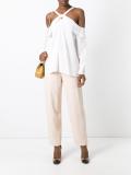 off-shoulder blouse