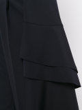 layered back skirt shorts