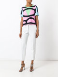 colour block T-shirt 