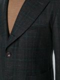 checked blazer jacket