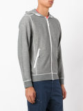 zipped hoodie