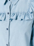 frill hem shirt