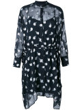 floral shirt dress