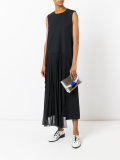 metallic clutch bag
